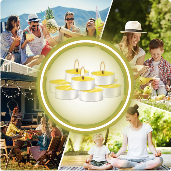 tds0626_6x Świeczka Tealight Citronella