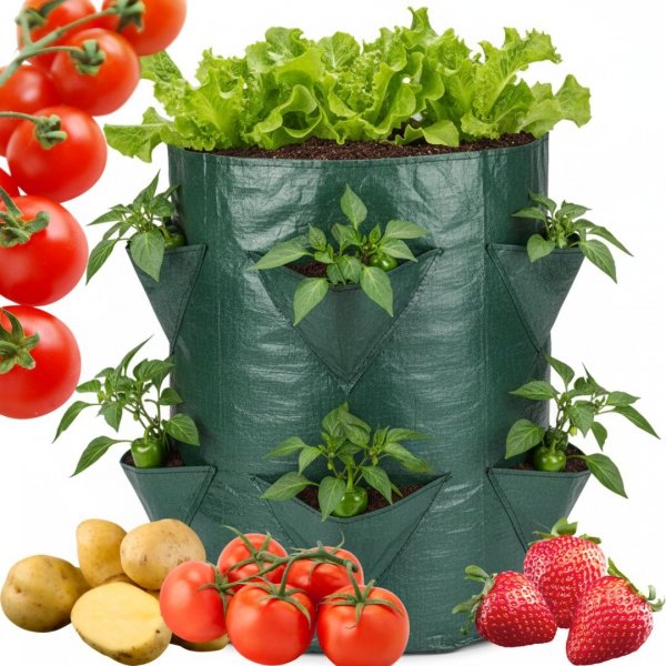 TORBA DO SADZENIA TRUSKAWEK WOREK DONICZKA UPRAWY WARZYW ROŚLIN POMIDOR ( tds0901)