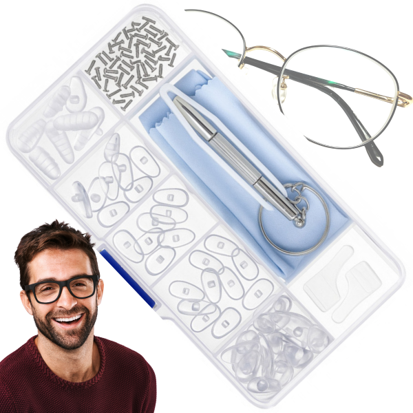 ZESTAW DO NAPRAWY OKULARÓW ŚRUBKI NOSKI ŚRUBOKRĘT - NAPRAWCZY - XL (tds0769)