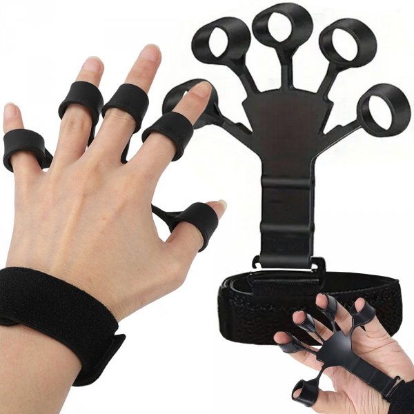 b6_tds0162_Finger Trainer - czarny