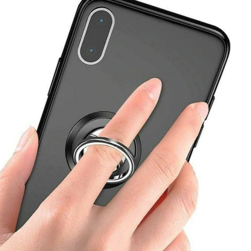 ETUI DO IPHONE 17 PRO MAX CASE + SZKŁO 9H WZMACNIANE 360°CLEAR +UCHWYT RING (tds0743)