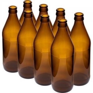 Butelka na piwo 0,5l - zgrzewka 8 szt.