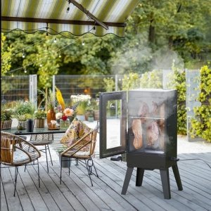 Wędzarnia elektryczna dragON E101 z generatorem dymu, 70 L