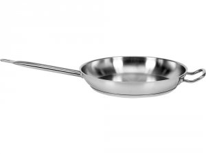 Patelnia YATO 32 cm stal nierdzewna – gastronomiczna, indukcja