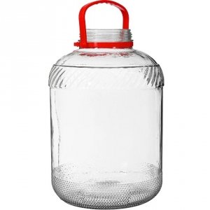 Słoik 15 L z plastikową pokrywą
