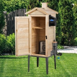 Wędzarnia drewniana ogrodowa | Inteligentna, Wi-Fi | 200L - Termoobieg 2,7KW 