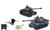 WALCZĄCE CZOŁGI ZDALNIE STEROWANE T-34 TYGRYS ŚWIATŁO DŹWIĘK