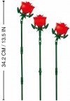 Klocki SLUBAN Róża Lilia kwiatki bukiet 267 el