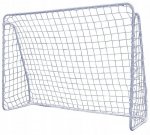 Duża metalowa bramka do piłki nożnej 213 x 150 x 90 cm Siatka
