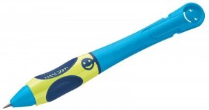 Ołówek Griffix Pelikan Neon Fresh Blue ręka prawa krok 2