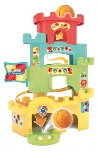Wieża z kuleczkami Zamek Zabawka edukacyjna Baby Clementoni