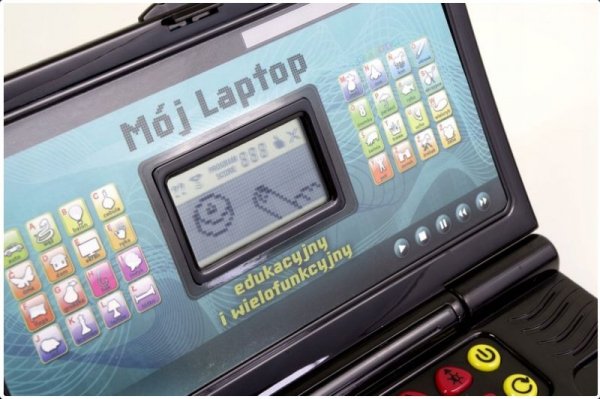 Laptop edukacyjny 50 programów PL funkcje