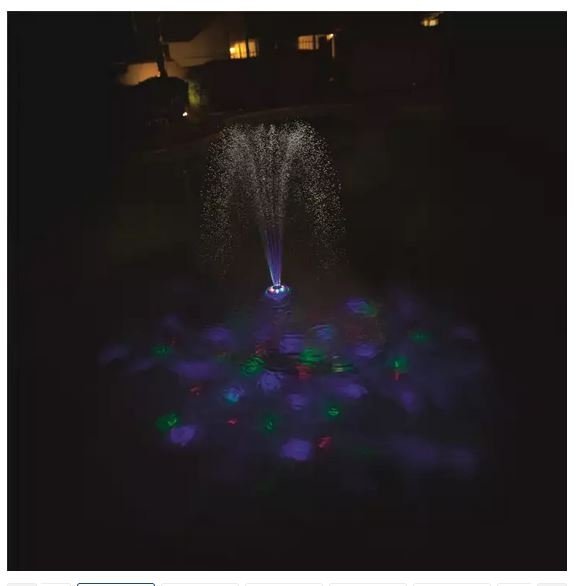 Fontanna basenowa reflektor LED Bestway az 1 metr