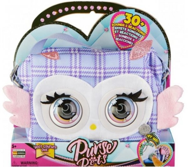 Interaktywna torebka Hoot Couture Sowa Purse Pets