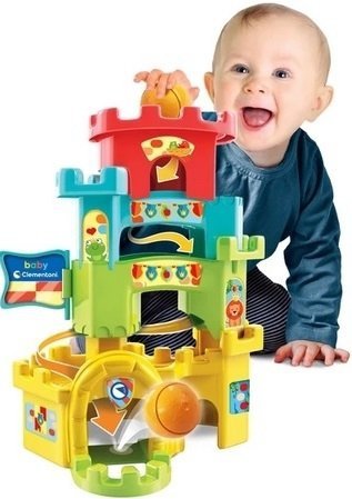 Wieża z kuleczkami Zamek Zabawka edukacyjna Baby Clementoni