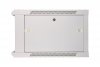 Extralink Szafka wisząca rack 6U 600x600 szara szklane drzwi