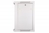 Extralink Szafka wisząca rack 12U 600x450 szara szklane drzwi