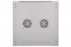Extralink Szafka wisząca rack 12U 600x600 szara metalowe drzwi