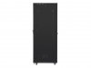 Lanberg Szafa instalacyjna rack stojąca 19 47U 800x1000 czarna, drzwi szklane LCD (Flat pack)