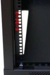 Extralink Szafa rack 18U 600x450mm czarna wisząca