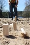 Tactic Gra Kubb w kartonowym opakowaniu