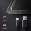 AXAGON EE25-A6C Bezśrubowa aluminiowa obudowa zewnętrzna USB-C 3.2 Gen 1 - SATA 6G dla 2.5 SSD/HDD
