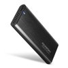 AXAGON EEM2-SB2 Obudowa zewnętrzna aluminiowa bezśrubowa USB-C 3.2 Gen 2 - M.2 NVMe / SATA SSD 30-80mm ALU pudełko czarne + USB-