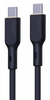 AUKEY CB-SCC102 kabel USB-C - USB-C 1.8m 100W PD 5A 20V silikonowy czarny