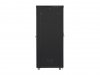 Lanberg Szafa stojąca Rack 19 cali 47U 800x1200mm, drzwi szklane LCD (FLAT PACK) czarna