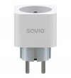 Savio Inteligentne gniazdko Wi-Fi 16A Pomiar zużycia energii, wielopak 3 szt., AS-01, białe