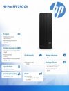 HP Inc. Komputer stacjonarny 290SFF G9 i7-13700 512GB/16GB/DVD/W11P  997J0ET