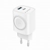 Gembird Ładowarka USB-A USB-C 20W PowerDelivery Quick Charge 3.0, biała