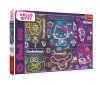 Trefl Puzzle 500 elementów Hello Kitty Neon