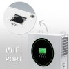 Qoltec Hybrydowy Inwerter solarny Off-Grid 1500W 100A | 12V | MPPT |    Sinus | Opcja Wi-Fi | Power Factor 1.0