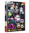 Trefl Puzzle 1000 elementów Kuromi w świecie Hello Kitty