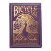 Bicycle Karty Peacock Purple