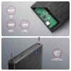 AXAGON EE25-XA6C Obudowa zewnętrzna aluminiowa, USB-C 3.2 Gen 1 SATA 6G 2.5 5Gbps