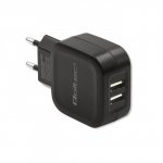 Qoltec Ładowarka sieciowa 17W | 5V | 3.4A | 2xUSB