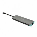 i-tec Stacja Dokująca USB-C Metal Nano  1x HDMI 4K Ultra HD 3840 x 2016 @ 30Hz 1x czytnik SD 1x czytnik micro SD 1x Ethernet GLA