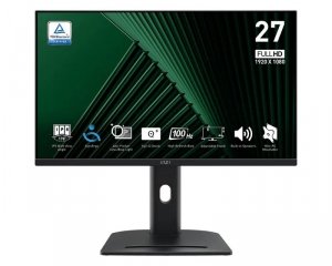 MSI Monitor PRO MP275PG    27 cali/LED/FHD/Flat/100Hz/Czarny