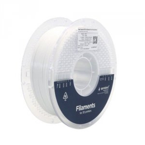 Gembird Filament PETG High Speed, 1,75 mm, 1 kg, biały