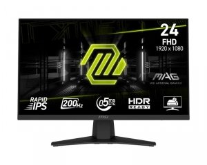MSI Monitor 23.8 cala MAG 244F LED/FHD/Flat/200Hz/czarny