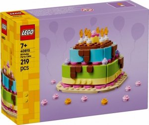 LEGO Klocki Iconic 40815 Tort na przyjęcie urodzinowe