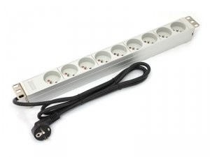Digitus Listwa zasilająca PDU 19 RACK 9xTyp E, 1.8m 1xSchuko, 16A, aluminiowa