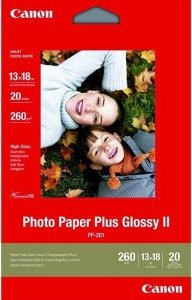 Canon Papier Canon PP-201 błyszczący II Photo Paper Plus 13X18 20 arkuszy 2311B018