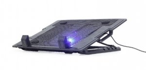 Gembird Podstawka pod laptop 17 + wentylator