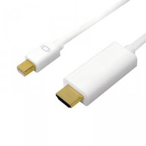 LogiLink Kabel mini DisplayPort do HDMI,4K, 3m Biały