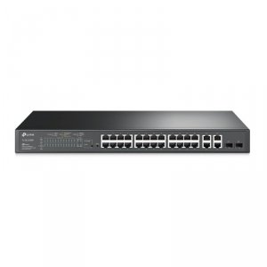TP-LINK Przełącznik SL2428P Switch Smart 24PoE+ 2GE 2SFP