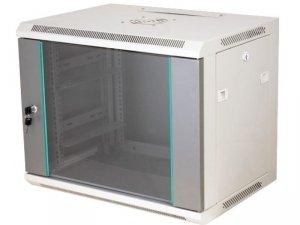 Q-LANTEC Szafka rack wisząca 19 9U 600x450