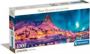 Clementoni Puzzle 1000 elementów Compact Panorama Colorful Night Lofoten Island